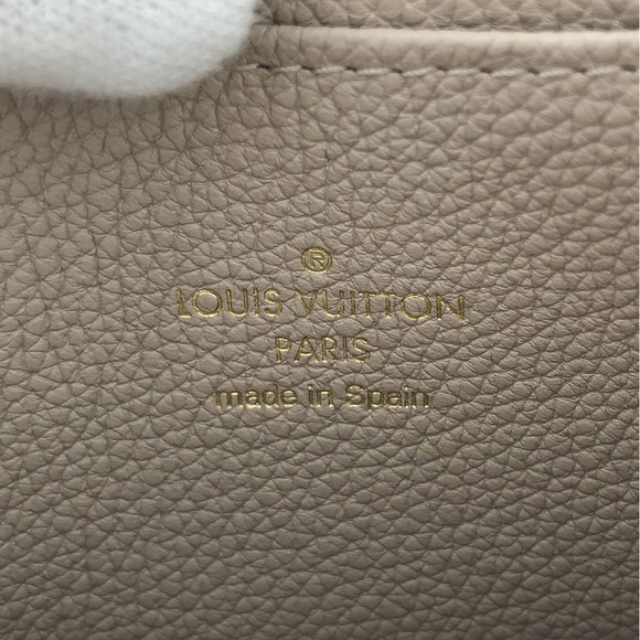 Louis Vuitton Lock Me Zippy Coin Purse One Point Leather Round Zipper - Picture 5 of 7